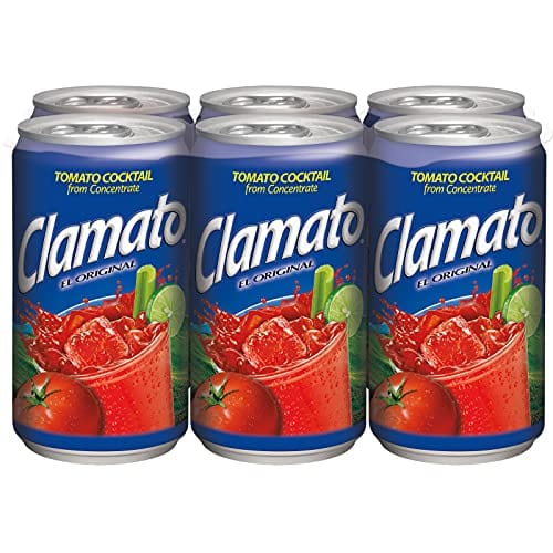 Clamato Original Tomato Cocktail, 5.5 fl oz cans (Pack of 24)