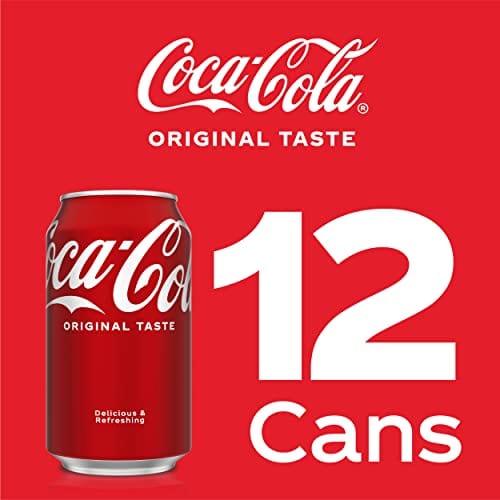 Coca-Cola Coke Soda, 12 Ounce (12 Cans)