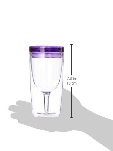 Cupture Wine tumblers Glasses, 8 Count (Pack of 1)