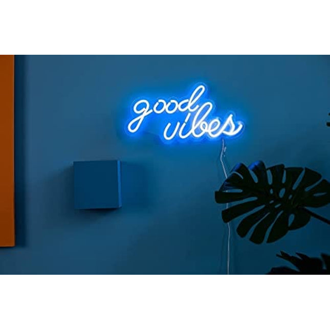 Pink Good Vibes Neon Sign - Neon Lights for Bedroom, LED Neon Signs for  Wall Decor (16.1 x 8.3 inch)