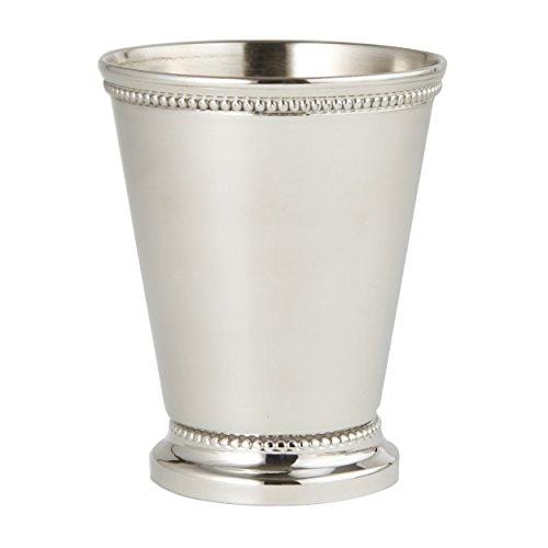 Elegance Small Beaded Mint Julep Cup - 6 oz. - 3 1/2