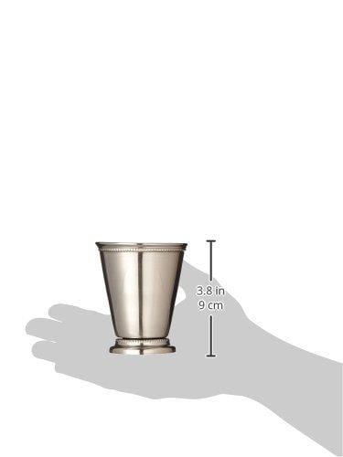 Elegance Small Beaded Mint Julep Cup - 6 oz. - 3 1/2