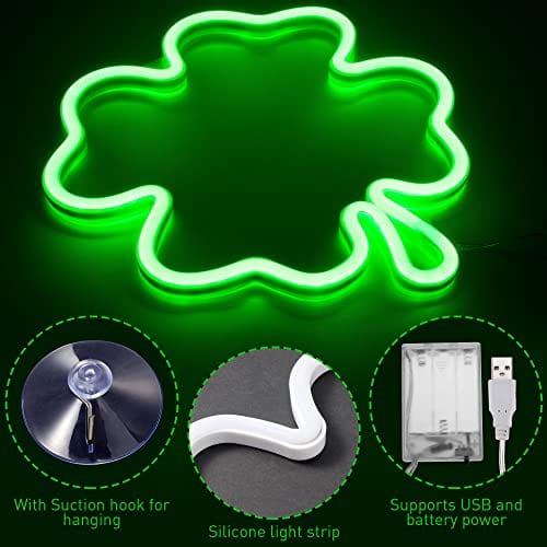 11.5 Inch St Patricks Day Decoration Lights (2pcs)