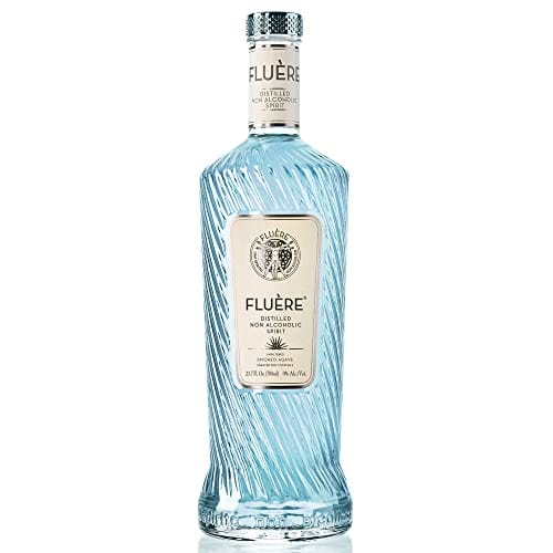 FLUÃRE Mezcal/Tequila Alternative - Smoked Agave, Non-Alcoholic Distilled Spirit, 23.7 Fl Oz | Low Calories | Created for Cocktails | Non-Alcoholic Mezcal Alternative