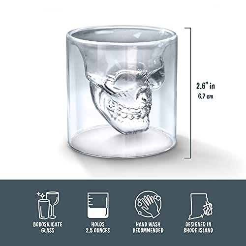 Genuine Fred DOOMED Crystal Skull Shotglass