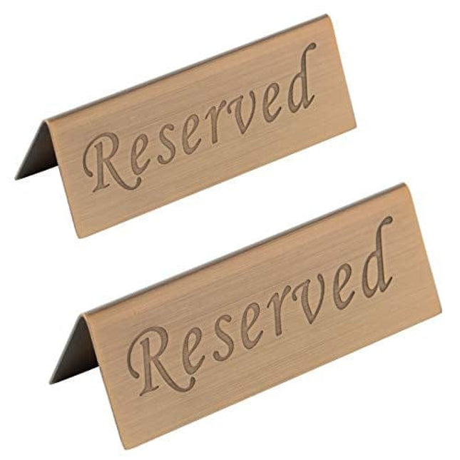 Double-Sided Table Tent Nameplate Holders