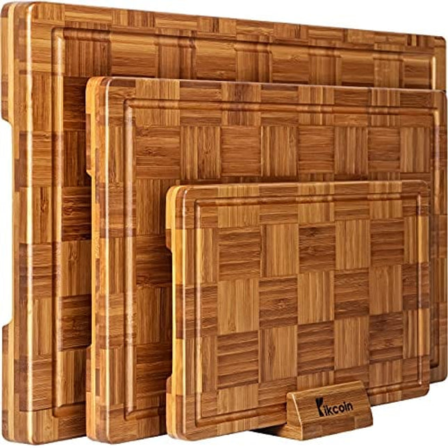 KIMIUP Kitchen Cutting Board (Set of 3),Professional Chopping