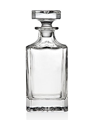 Lefonte Whiskey Decanter for Liquor Scotch Bourbon Vodka or Wine - 750ml