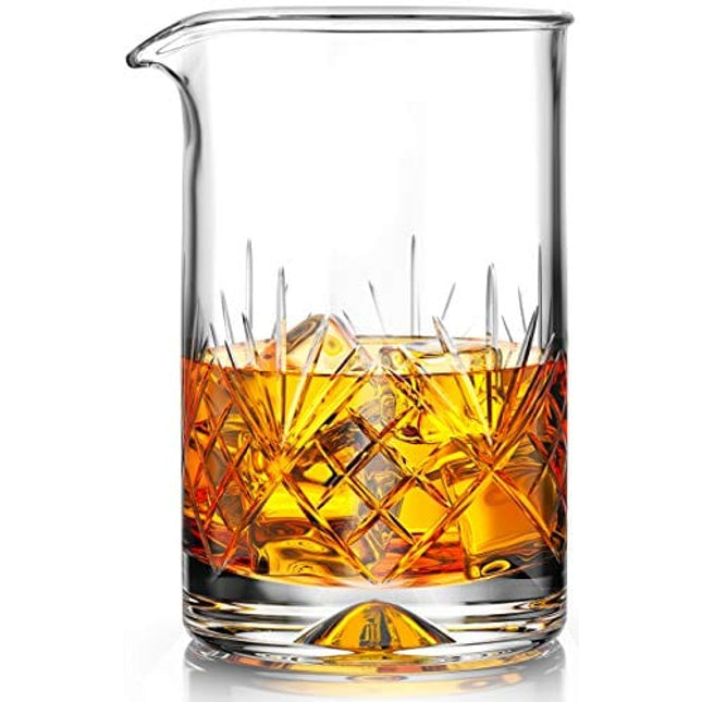 DeeCoo Crystal Old Fashioned Whiskey Glasses (Set of 4), 11 Oz Unique  Bourbon Glass, Ultra-Clarity D…See more DeeCoo Crystal Old Fashioned  Whiskey