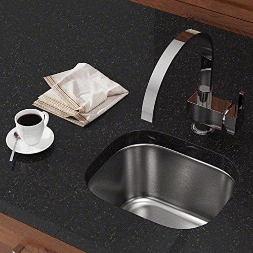 1512 18-Gauge Undermount Single Bowl Stainless Steel Bar Sink