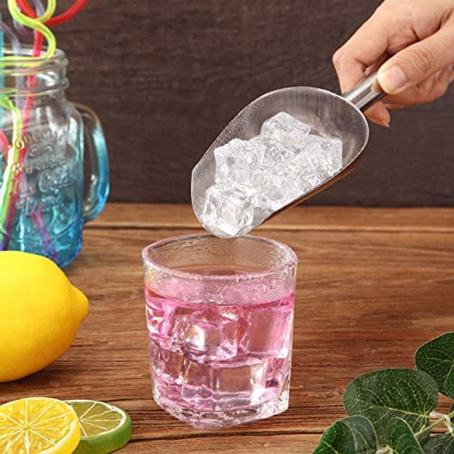 6 oz Clear Polycarbonate Scoop, Small Plastic Ice Scoop, Candy Scoop by  Tezzorio