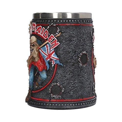 Nemesis Now Iron Maiden Tankard  Mug 14cm Black