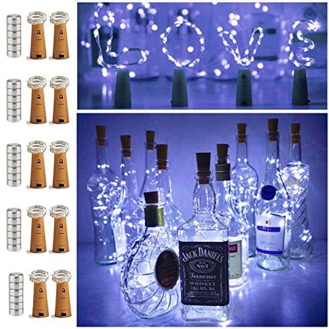 Brajttt 64PCS Cork Stoppers Glass Bottles, DIY Decoration Tiny