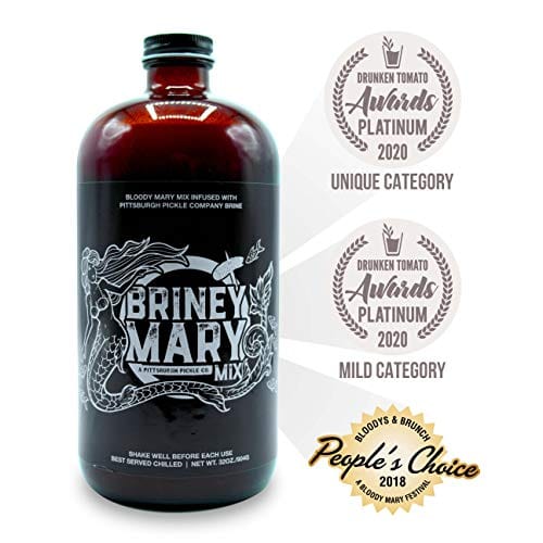 Briney Mary - Pittsburgh Pickle Company's Award-Winning Bloody Mary Cocktail Mix