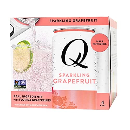 Q Mixers Sparkling Grapefruit, Premium Cocktail Mixer Made with Real Ingredients, 7.5 Fl oz (Pack of 24)