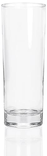 Collins Slim Water Beverage Glasses, 10 Ounce - Set of 6