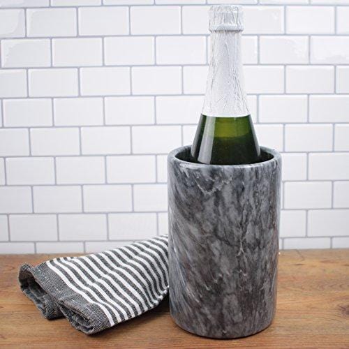 RSVP International GRY-6 Grey Marble Cooler, 4.5