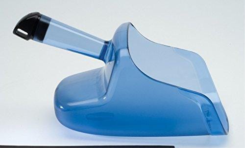 Rubbermaid Commercial Hand-Guard Ice Scoop, 74-Ounce, Transparent Blue, FG9F5000TBLUE