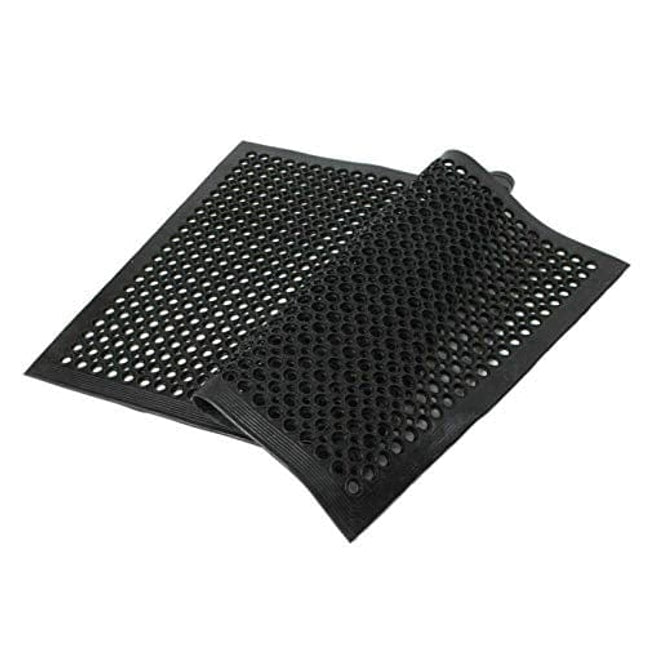 Rubber Floor Mat Anti-Fatigue Non Slip Floor Mats 36 x 60 New Commercial  Heavy Duty Drainage Rubber Kitchen Mat Black Bar Floor Mat