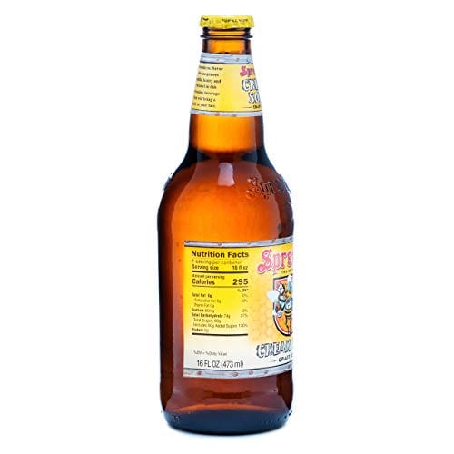 Sprecher Cream Soda, Fire-Brewed Craft Soda, Glass Bottle, 16oz, 12 Pa ...