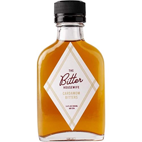 The Bitter Housewife | Cardamom Bitters | 3.4 Fl Oz, 100 ml | TSA Friendly | Craft Cocktail Bitters | All Natural Ingredients | Product of The Year | Good Food Award | Perfect for Modern Tiki