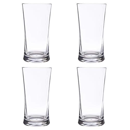 Emme 17-ounce Unbreakable Tritan Water Tumblers | Clear set of 4