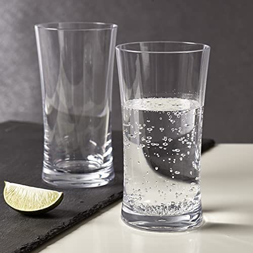 Emme 17-ounce Unbreakable Tritan Water Tumblers | Clear set of 4