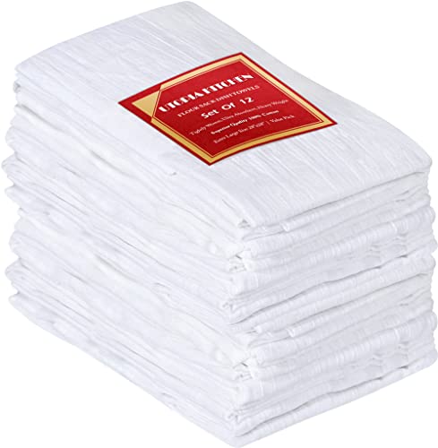 Utopia Kitchen [12 Pack] Flour Sack Tea Towels, 28