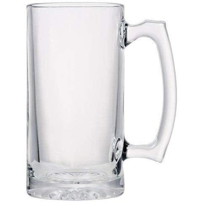 QAPPDA Beer Mugs Set,Glass Mugs With Handle 16oz,Large Beer Glasses For  Freezer,Beer Cups Drinking Glasses 500ml,Pub Drinking Mugs Stein Water Cups