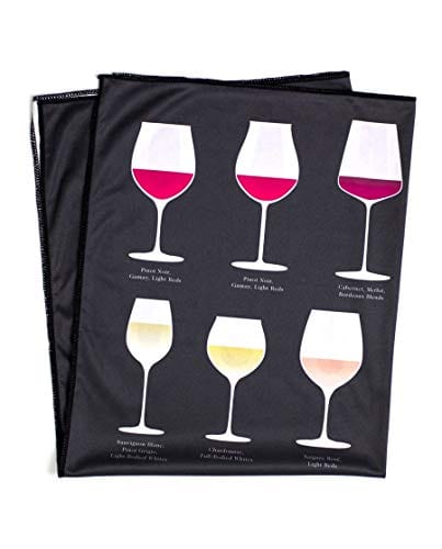 Wine Folly - Microfiber Polishing Cloth For Glass - Large Size (22