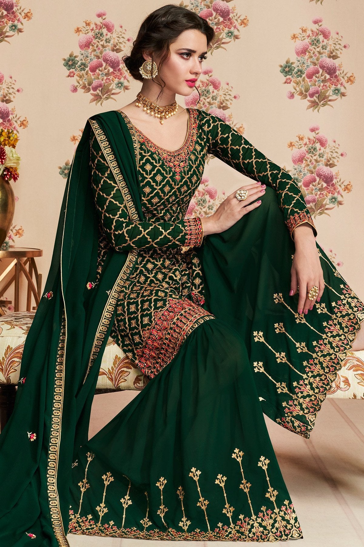 new designer gharara