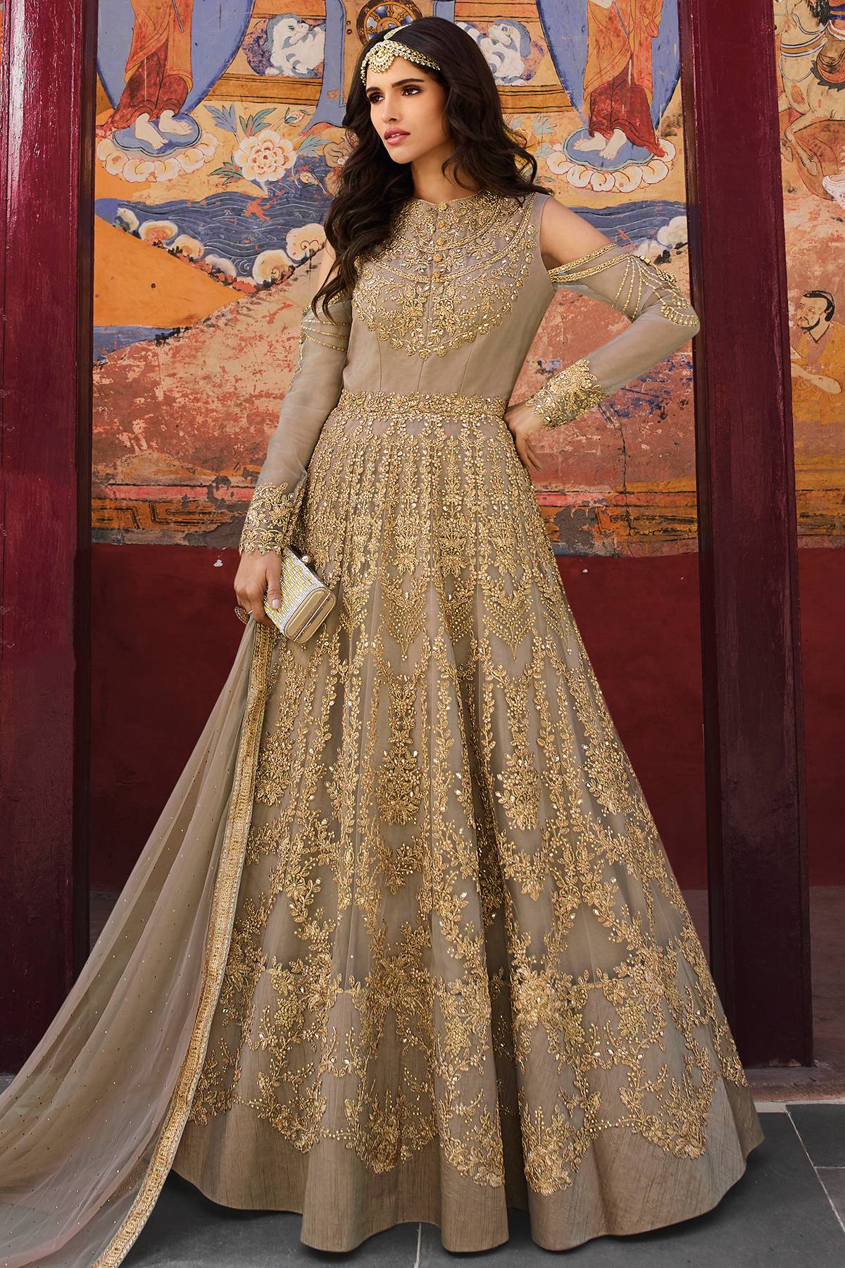 anarkali dress for party