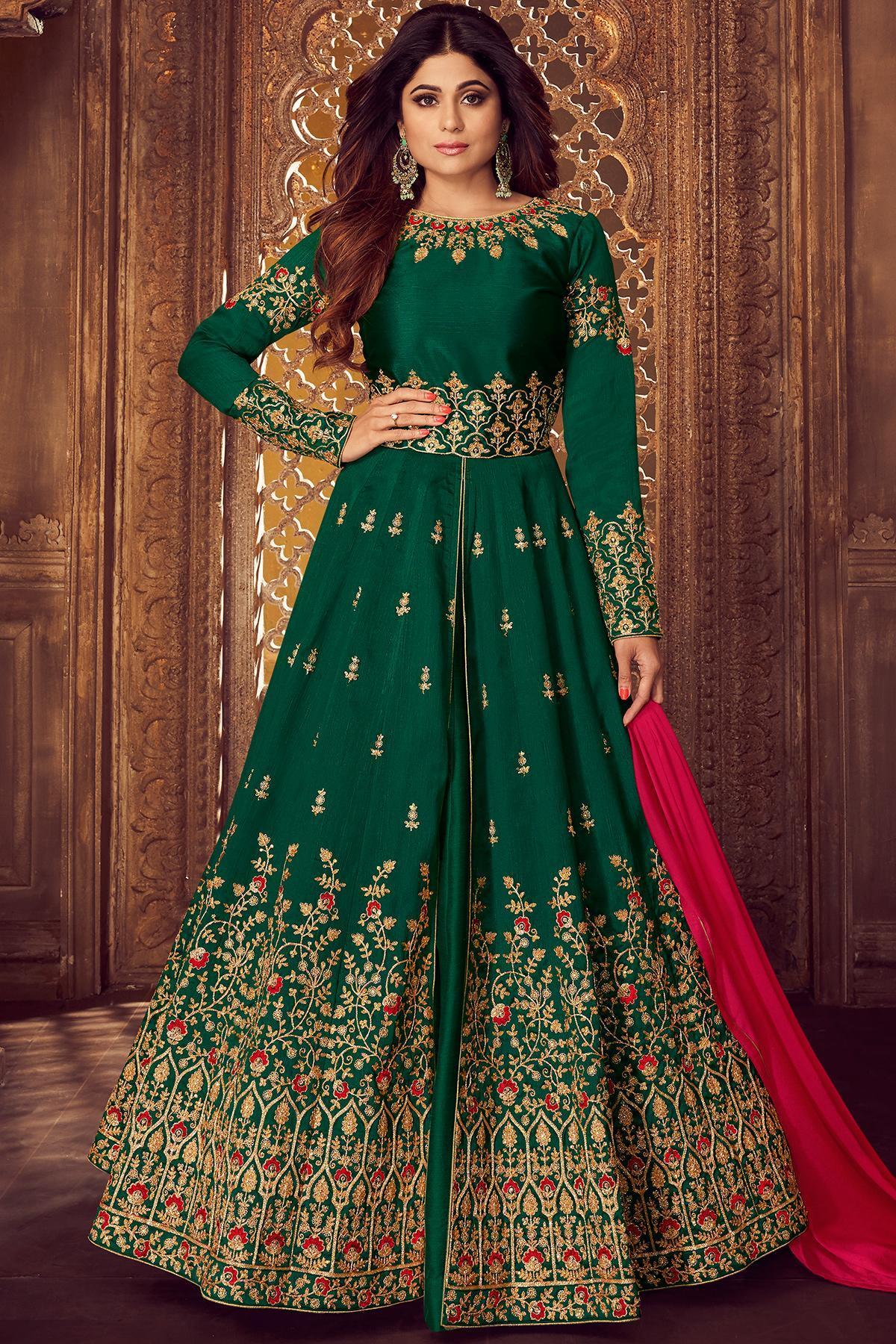 anarkali dress for party