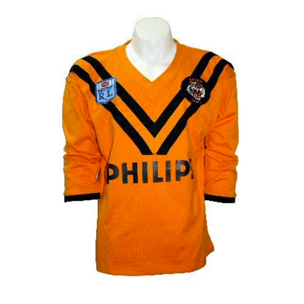 west tigers retro jersey