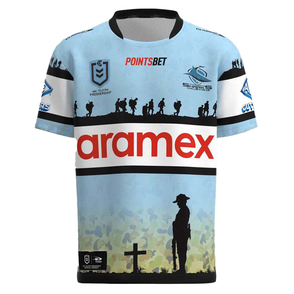 New 2023 2024 INDIGENOUS Jersey Sharks HOME Away Rugby Jersey Australia
