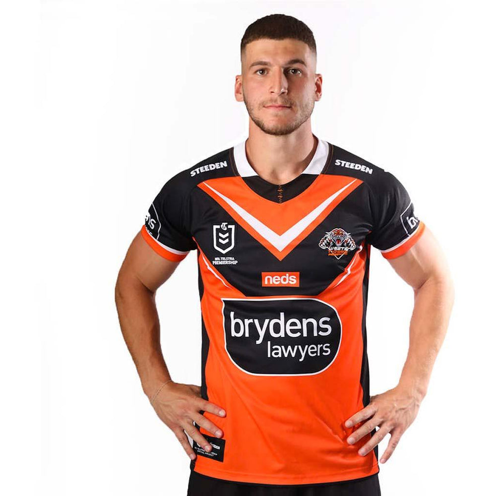 west tigers away jersey