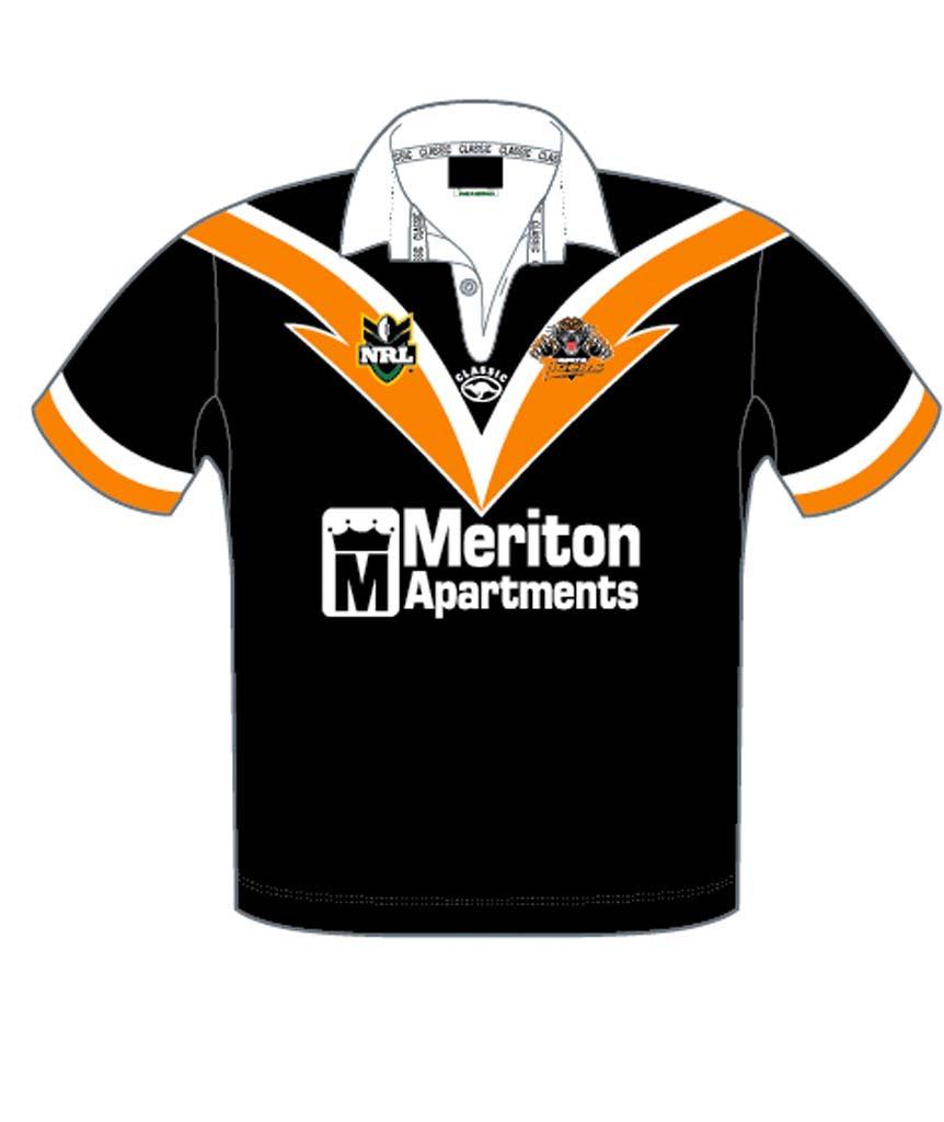 west tigers signed jersey