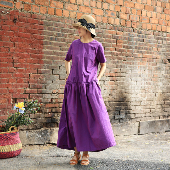 long cotton dresses summer