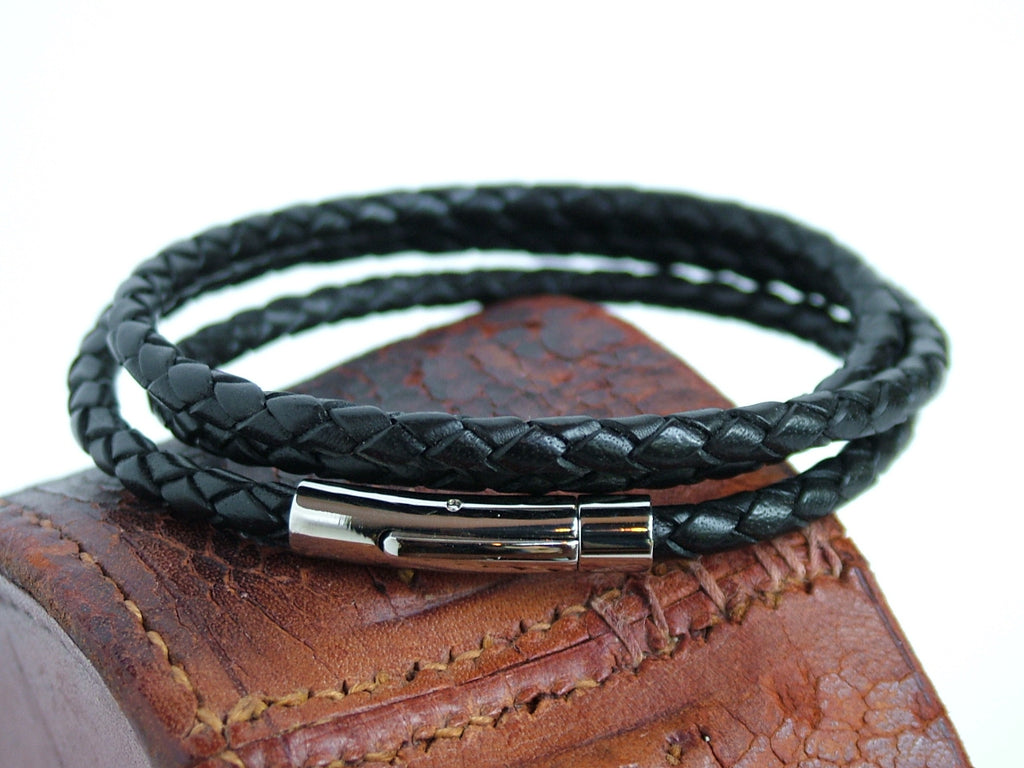 leather wrap bracelet