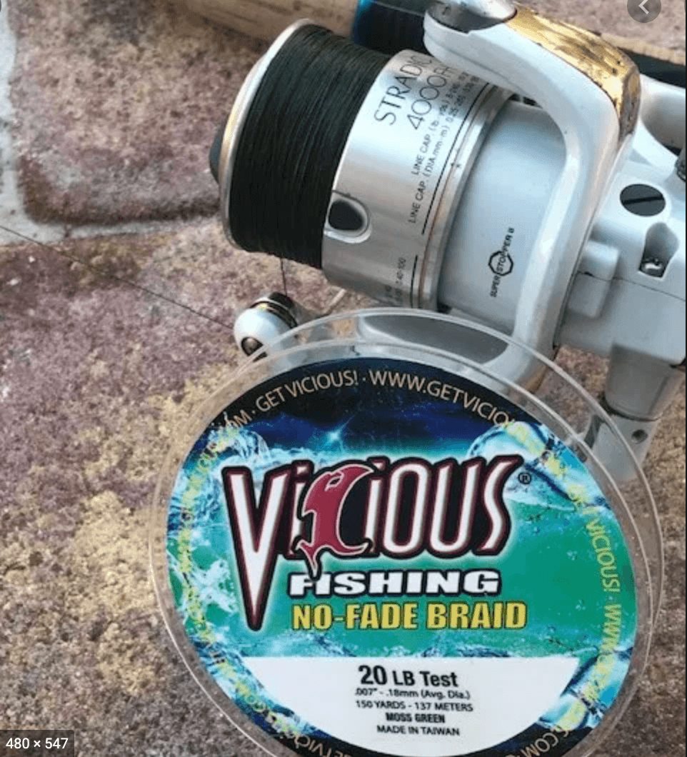 40 lb Vicious No Fade Braid Fishing Line– Hunting and Fishing Depot