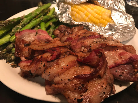 Bacon Wrapped Snow Goose