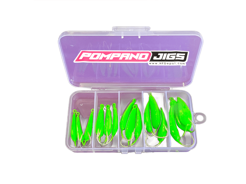 Bright Green Goofy Pompano Box