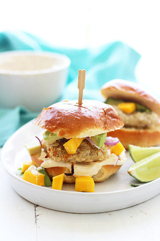 Coconut Crusted Mahi Sliders