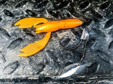 3 Rigs For Soft Plastic Craws