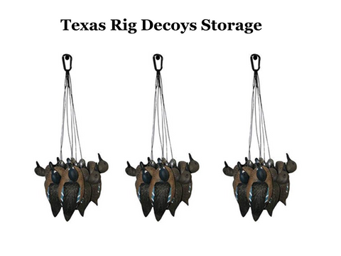 Texas Rig Decoys Storage