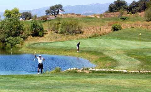 Fishing While Your Play 18 Holes of golf