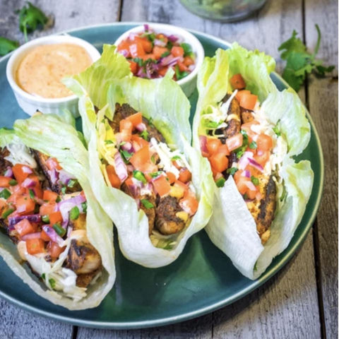 Mahi Lettuce Wraps