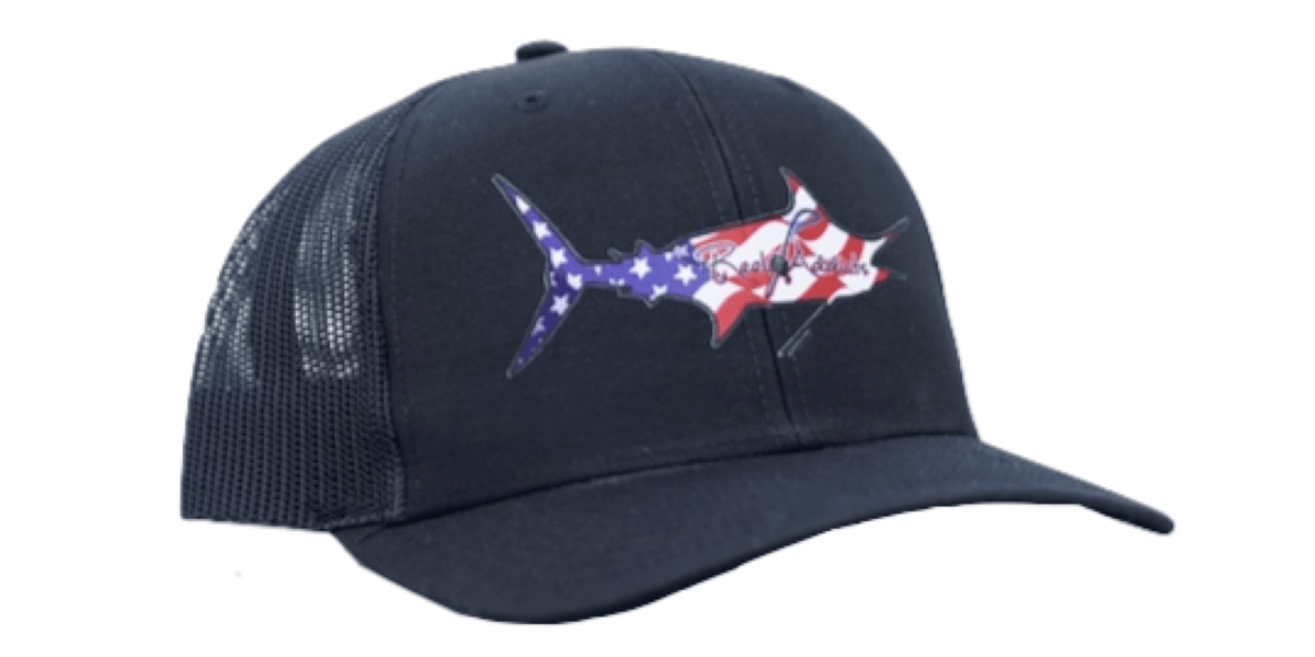 Fish Flag USA Fish Flag Fishing Hat American Fish Flag 