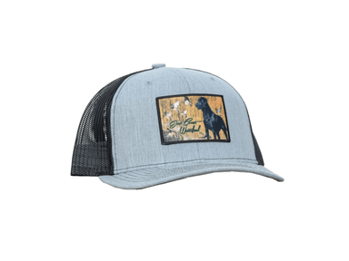 Black Lab and Mallard SnapBack Trucker Hat | East Coast Waterfowl - elliottenvisions