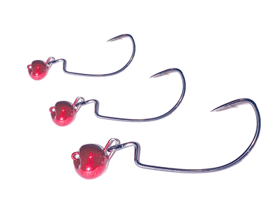 Candy Apple EWG Bass Swing Jigs - elliottenvisions